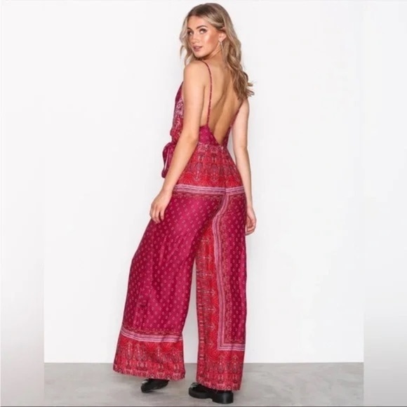 Free People Cabbage Rose Jumpsuit - Picture 1 of 9